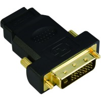 Преходник Adapter DVI M / HDMI F Gold plated