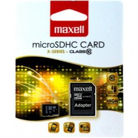 Флаш карта 8GB MAXELL  SD Micro  CLASS 10 с преходник