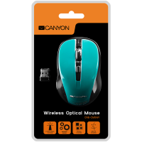 Мишка Canyon CNE-CMSW1GR Green Wireless