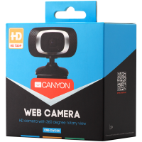 Уеб камера CANYON C3 CNE-CWC3N 720P HD 360° rotary view scope 1.0MP