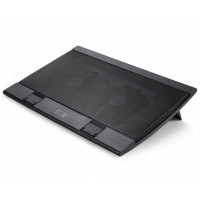 Охлаждщ пад за лаптоп DeepCool WIND PAL FS 17" 2x140 mm 1200 RPM Черен