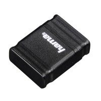 Флаш памет USB HAMA Smartly 3in1 64GB microUSB adapter черна