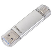 USB памет HAMA Тип USB-C Laeta  32GB  USB 3.1 Type-C  Сребрист
