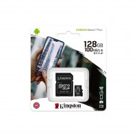 Флаш карта памет Kingston Canvas Select Plus microSDHC 128GB Class 10 UHS-I