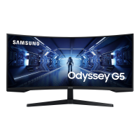 Монитор Samsung Odyssey G5 C34G55TWWP 34" VA Curved UWQHD 3440x1440 165Hz 1 ms