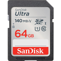 Флаш карта памет SANDISK Ultra SDXC 64GB 140 Mb/s Class 10