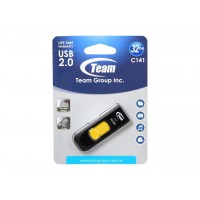 Флаш памет USB Team Group C141 32GB USB 2.0 Жълт