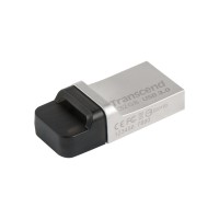 Флаш памет USB Transcend 32GB JetFlash 880 On-The-Go OTG USB3.0 Silver Plating
