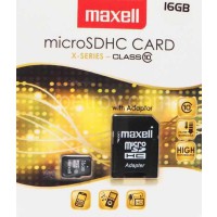 Флаш карта 16GB MAXELL MicroSD CLASS 10 с преходник 