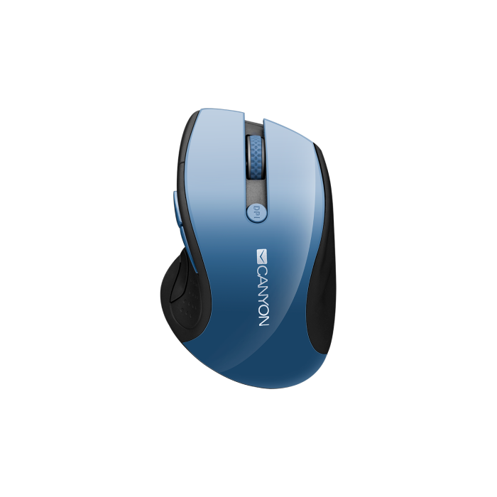 Безжична мишка Canyon CNS-CMSW01BL Blue Gray pearl glossy