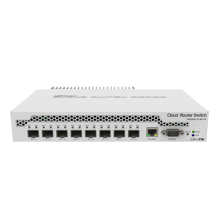 Switch MikroTik CRS309-1G-8S+IN RouterOS L5