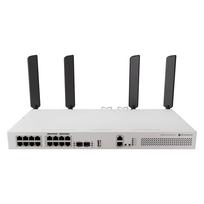 Switch MikroTik CRS418-8P-8G-2S+5axQ2axQ-RM RouterOS L5