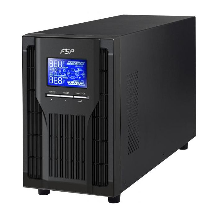 UPS FSP Group Champ Tower 2000VA 1800W OnLine LCD 4xIEC