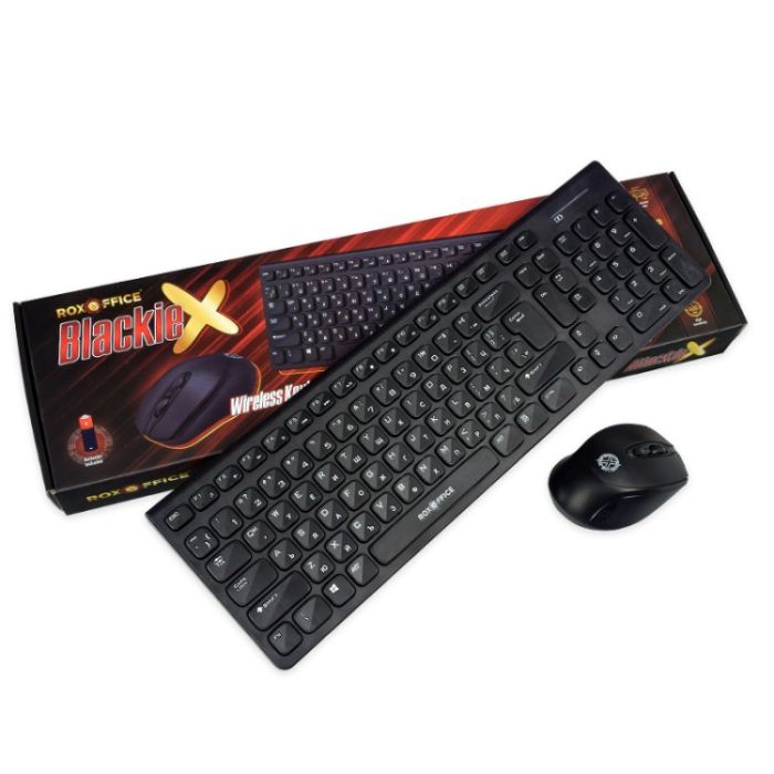 Комплект клавиатура и мишка Roxpower ST-SKB901 безжичен
