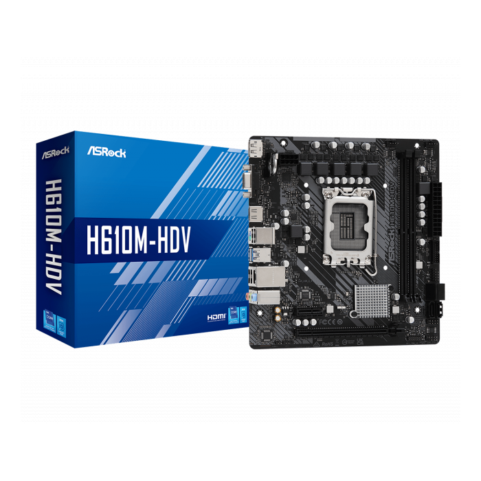 Дънна платка ASRock H610M-HDV