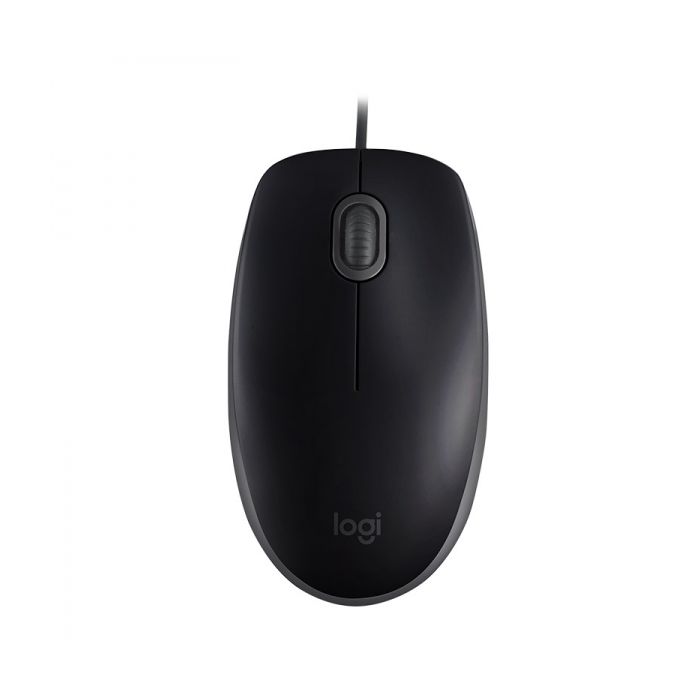Мишка Logitech B110 Silent USB black