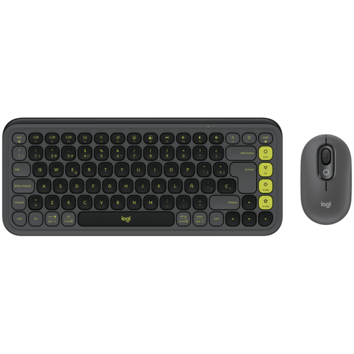 Комплект Logitech Pop Icon Combo graphite