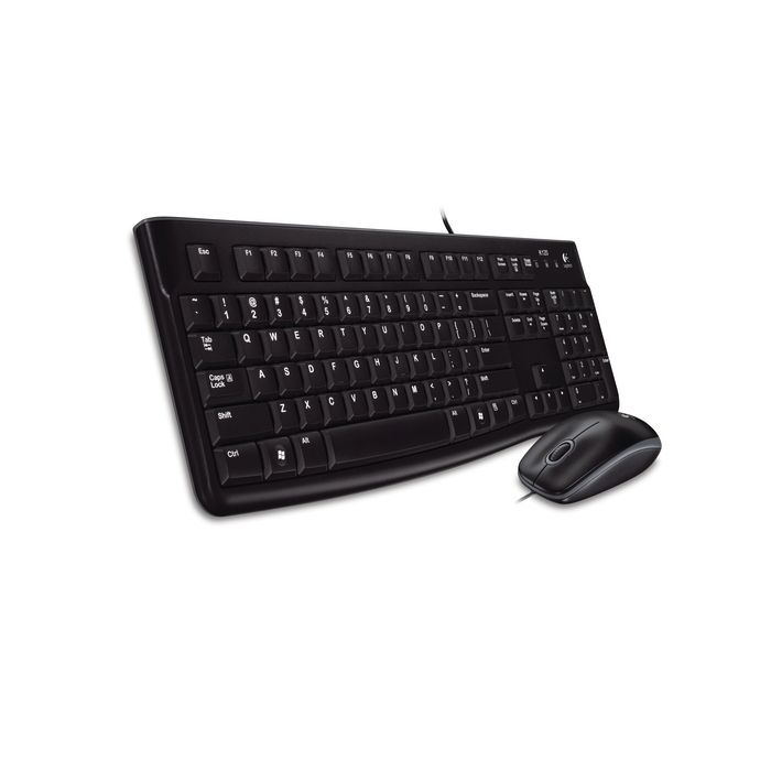 Комплект клавиатураи и мишка Logitech Desktop MK120