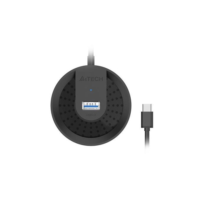 HUB USB 3.0 A4tech HUB-30C 4 портов черен