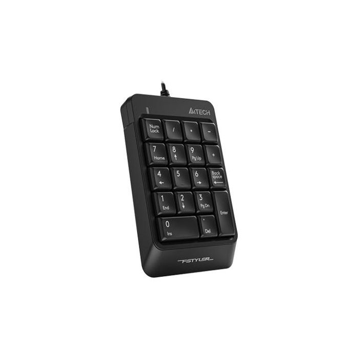 Цифрова клавиатура A4tech FK13P Черна