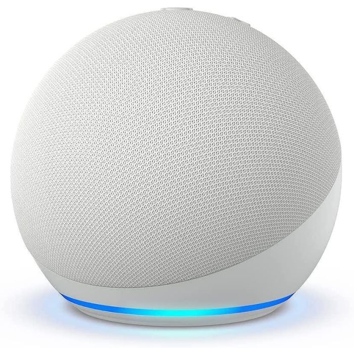 Преносима смарт тонколона Amazon Echo Dot 5 Гласов асистент Alexa Бял