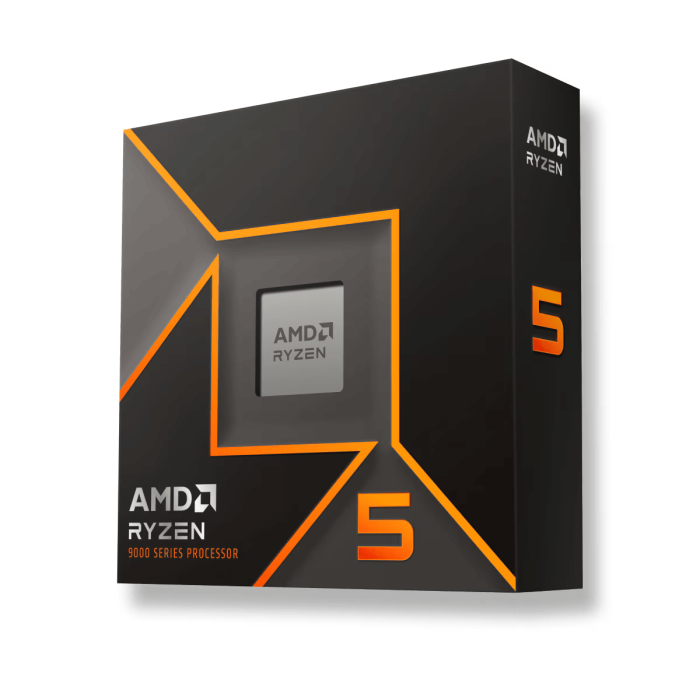 Процесор AMD RYZEN 5 9600X 6C/12T 3.9/5.4GHz 32MB 65W sAM5 Box