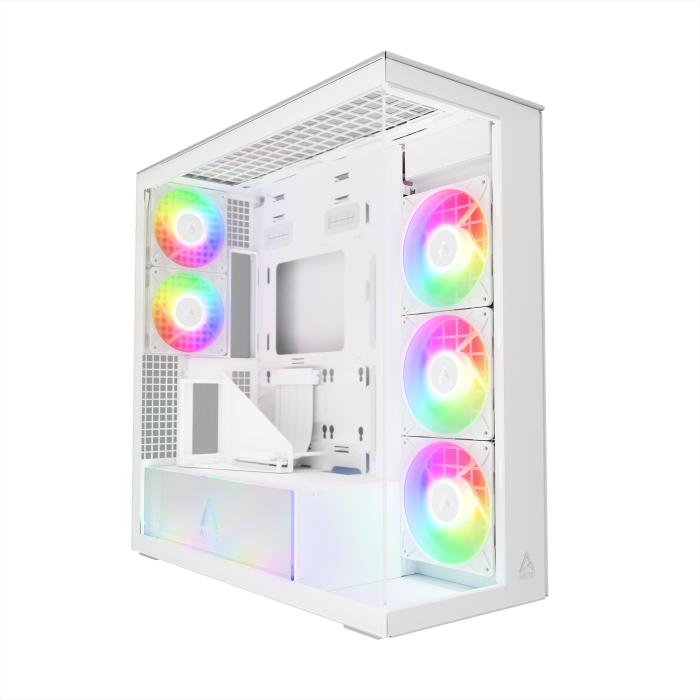Кутия за настолен компютър Arctic Xtender VG White Mid-Tower