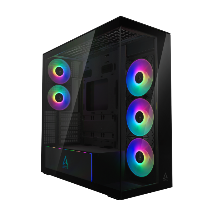 Кутия за настолен компютър Arctic Xtender Mirror Black Mid-Tower