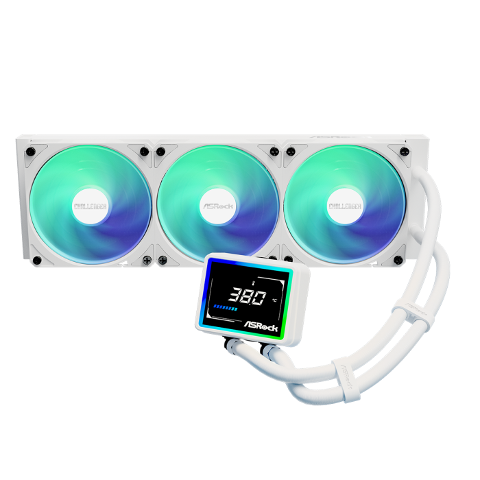 Охладител за процесор ASRock Challenger White 360 Digital