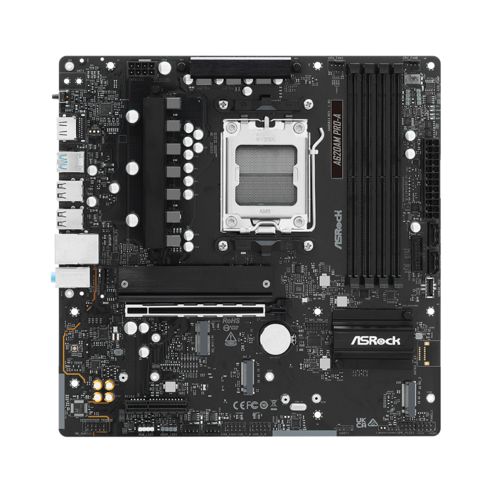 Дънна платка ASRock A620AM PRO-A AM5