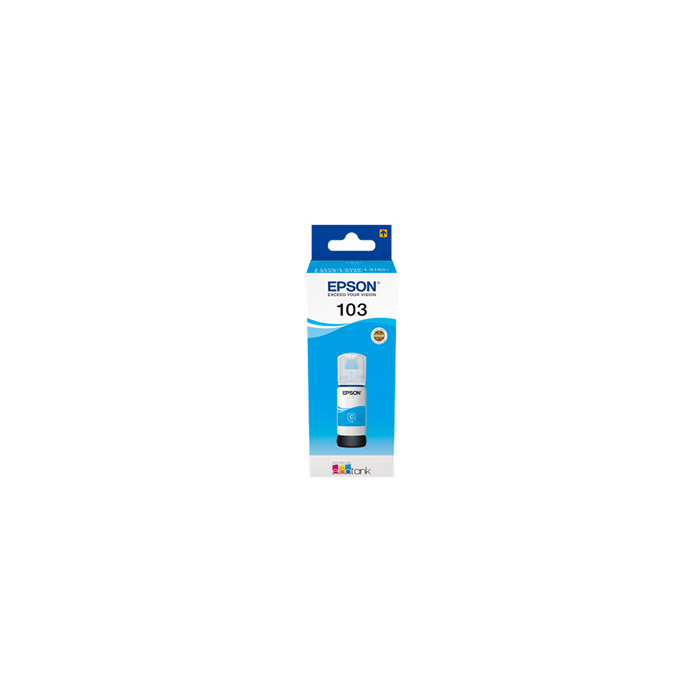 Бутилка мастило Epson 103 EcoTank Cyan ink bottle за L3110 L3111 L3150 L3151