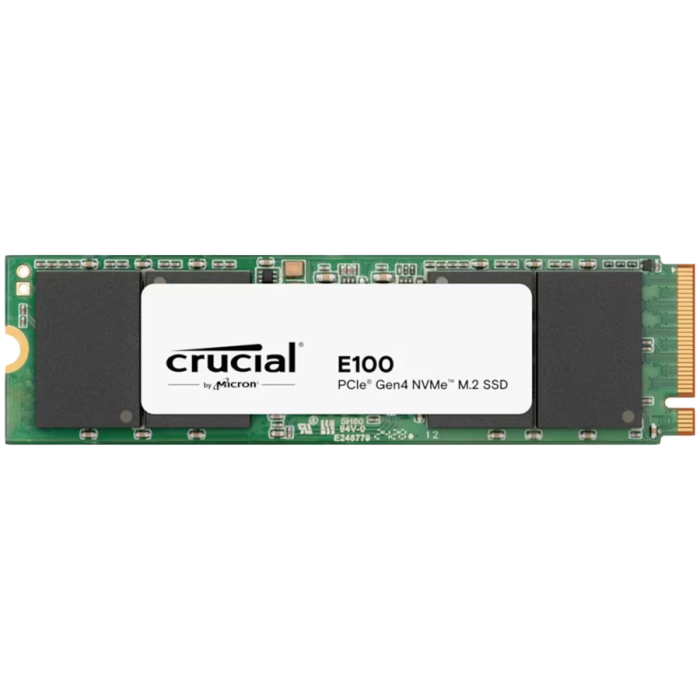 SSD M.2 480GB NVMe Crucial E100 2280 PCIe