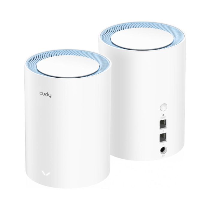 Безжична MESH система Cudy M1200 2 AC1200 Dual Band 2.4/5 GHz 300- 867 Mbps 2 броя