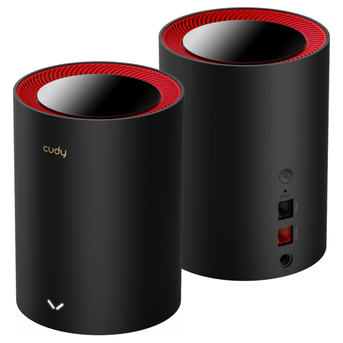 Безжична MESH система Cudy M3000 AX3000 Dual Band 2.4/5 GHz 574 - 2402 Mbps 2 броя