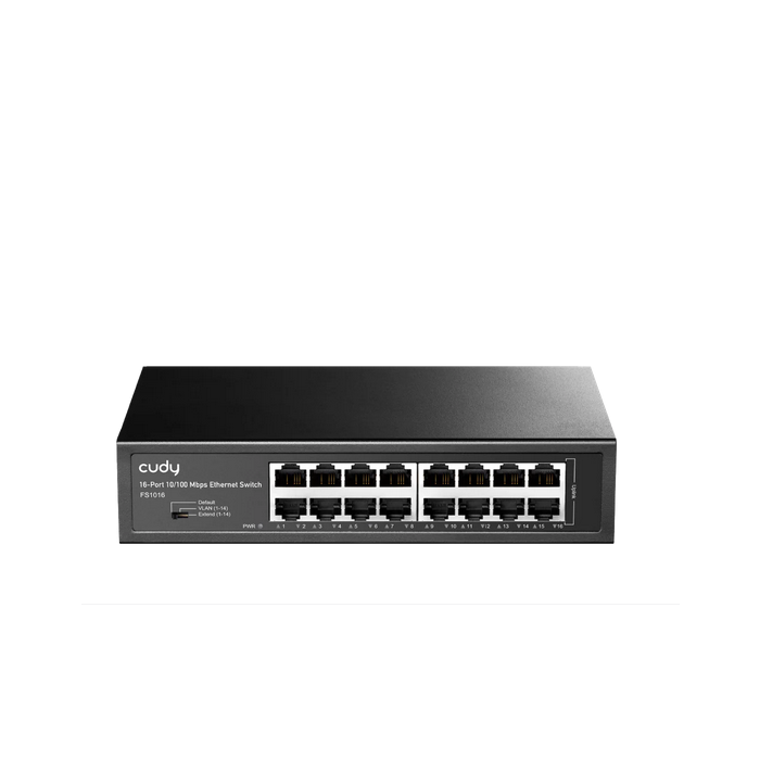 Switch Cudy FS1016 16 портов 10/100Mbps Metal