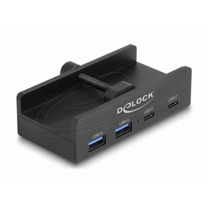 HUB USB Delock 4 порта 5 Gbps 2xUSB-A 2xUSB-C
