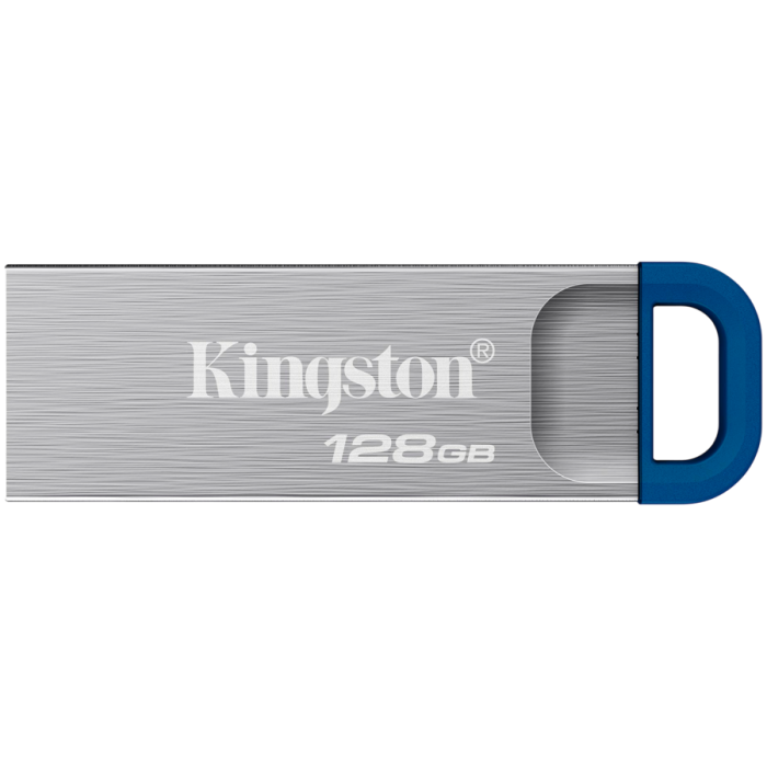 Флаш памет KINGSTON 128GB DataTraveler Kyson 220MB/s Metal USB 3.2 Gen 1