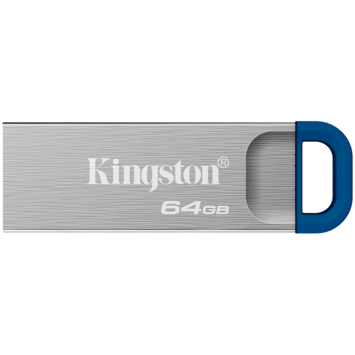 Флаш памет KINGSTON 64GB DataTraveler Kyson 220MB/s Metal USB 3.2 Gen 1