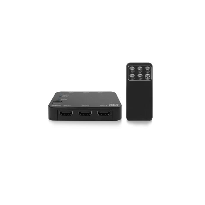 HDMI суич ACT AC7841 5/1 3D 4K@60Hz