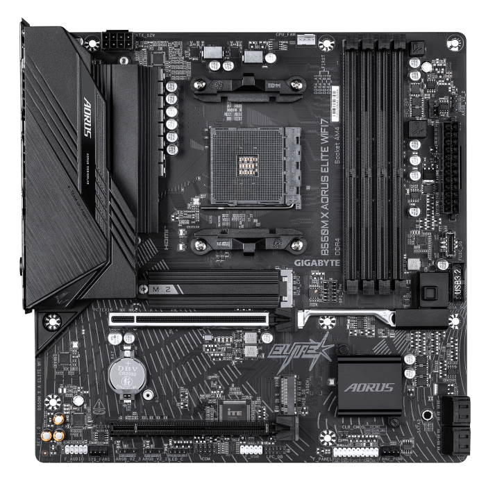Дънна платка GIGABYTE B550M X AORUS ELITE WIFI7 Socket AM4