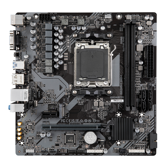 Дънна платка GIGABYTE B650M S2H sAM5 2xDDR5 M.2 VGA HDMI DP
