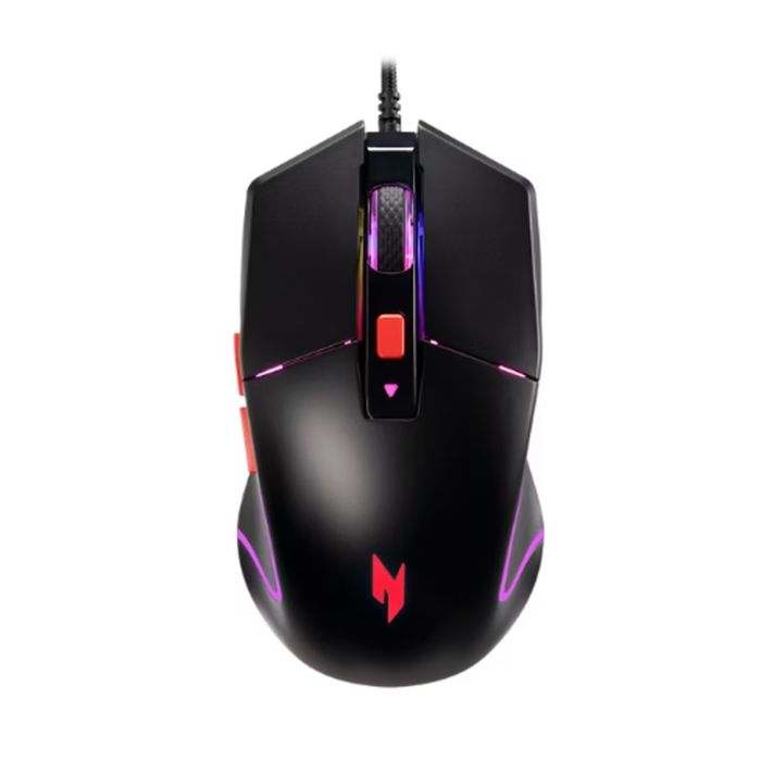 Мишка Acer Nitro Mouse NMW100 Black, Up to 7200 dpi, Wired, 6 buttons, Retail Pack