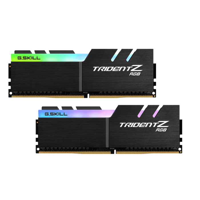 Памет G.SKILL Trident Z RGB 32GB(2x16GB) DDR4 PC4-25600 3200MHz CL16 F4-3200C16D-32GTZR