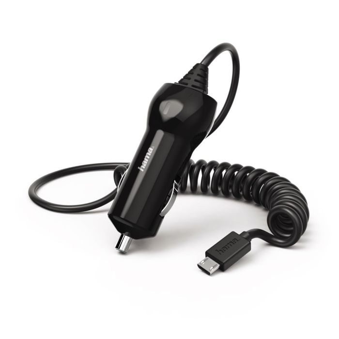 Зарядно за кола HAMA 183253 10-24V micro USB 1.2 A Черен