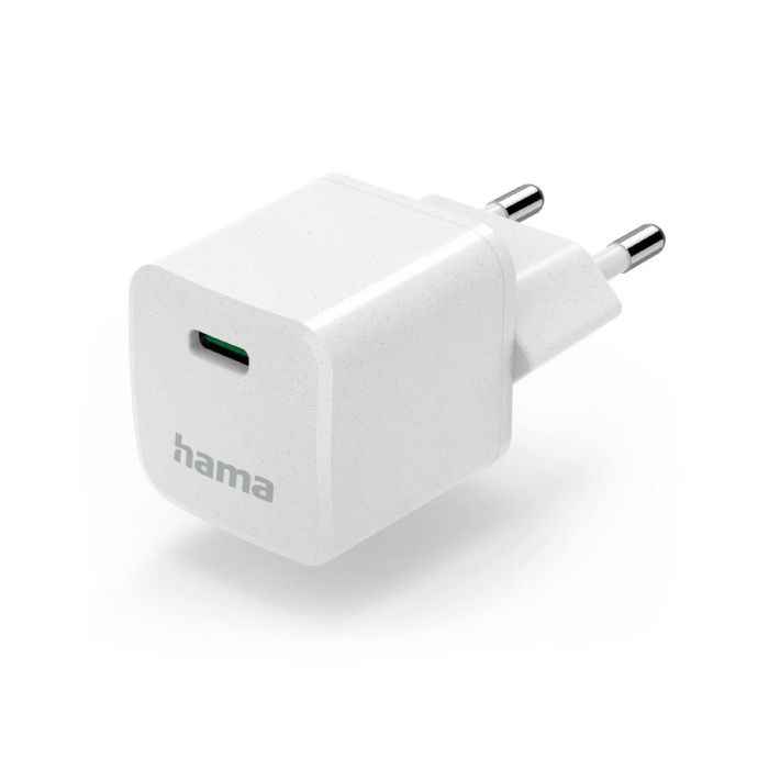 Бързо мини зарядно HAMA-187278 USB-C (PD) 25W бяло