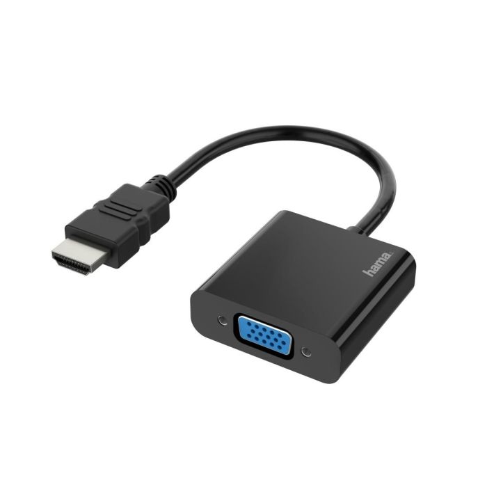 Конвертор HDMI мъжко към VGA женско HAMA full HD1080p