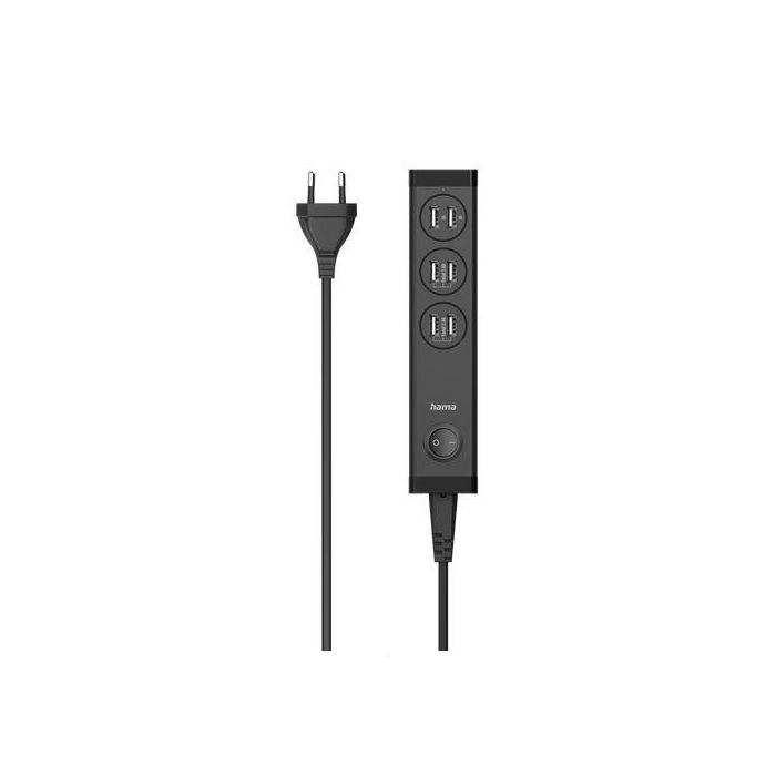 Разклонител HAMA-223201 6хUSB-A порта 34 W