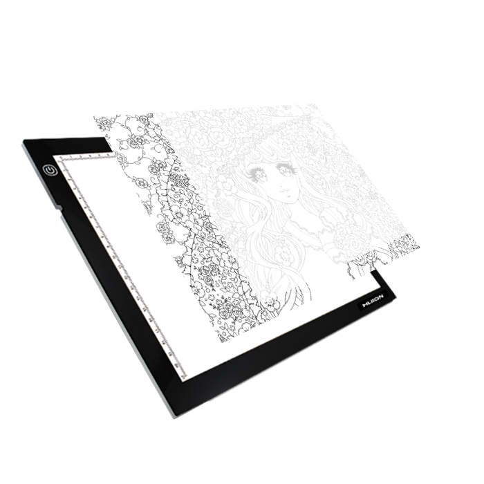 HUION LED light pad L4SUSB светеща подложка за прекопиране 
