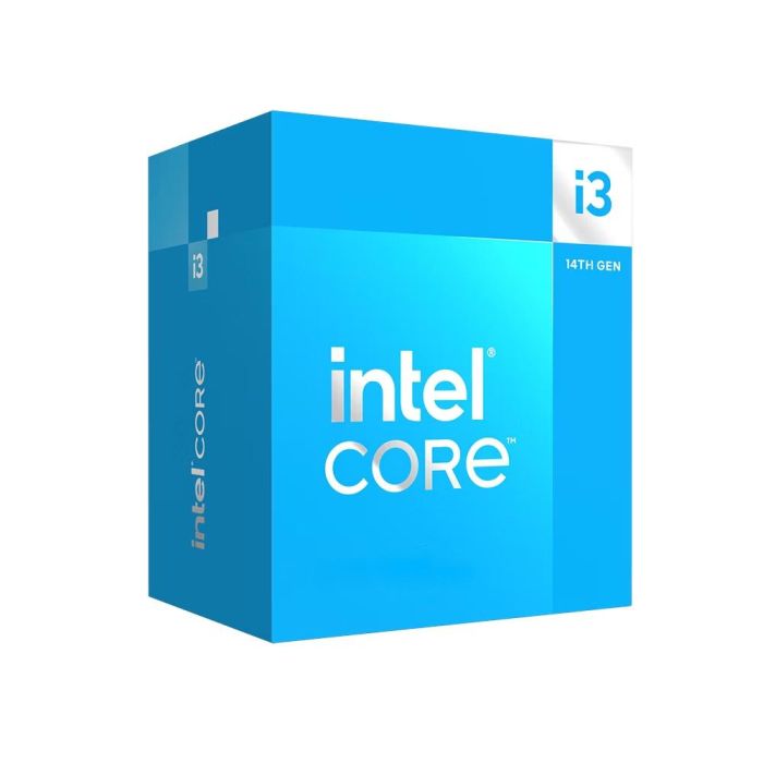 Процесор Intel Raptor Lake Core i3-14100 4C/8T 3.5/4.7Ghz 12MB s1700 60W BOX