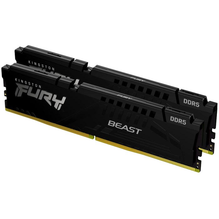 Памет Kingston FURY Beast Black XMP 16GB(2x8) DDR5 5600MHz CL40